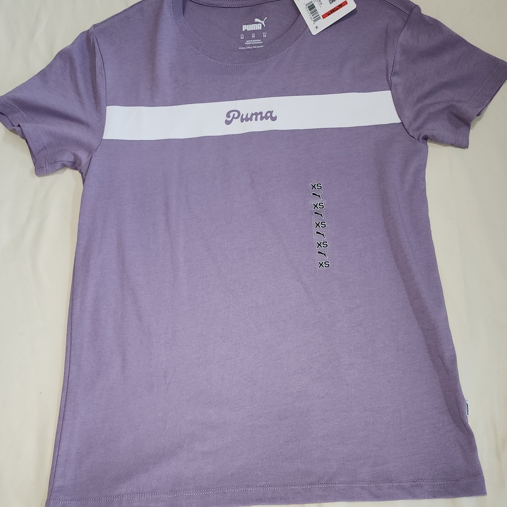 Puma Women's Purple T-Shirt